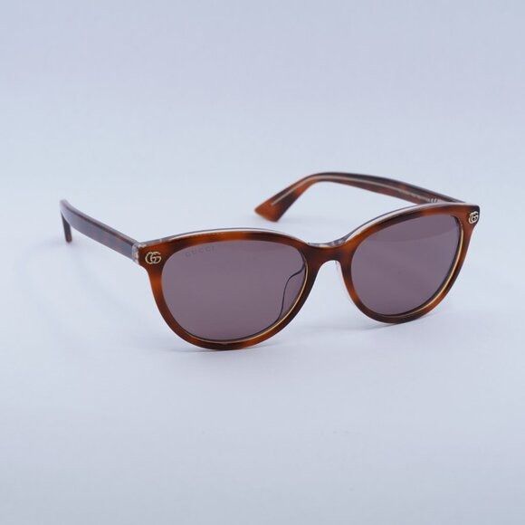 Gucci 🕶️ New Gucci GG1818SK 004 Sunglasses - Havana Frame Size ONE SIZE - 4 Thumbnail