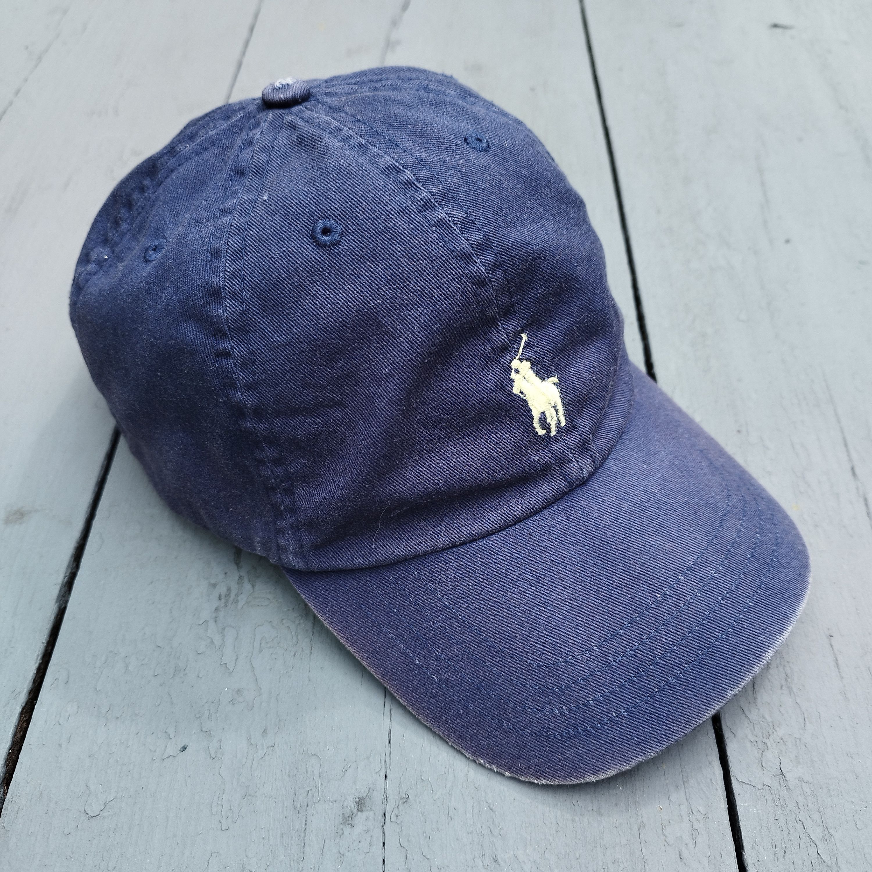 Polo Ralph Lauren Stadium P-Wing Indigo 1992 Boonie Bucket Hat