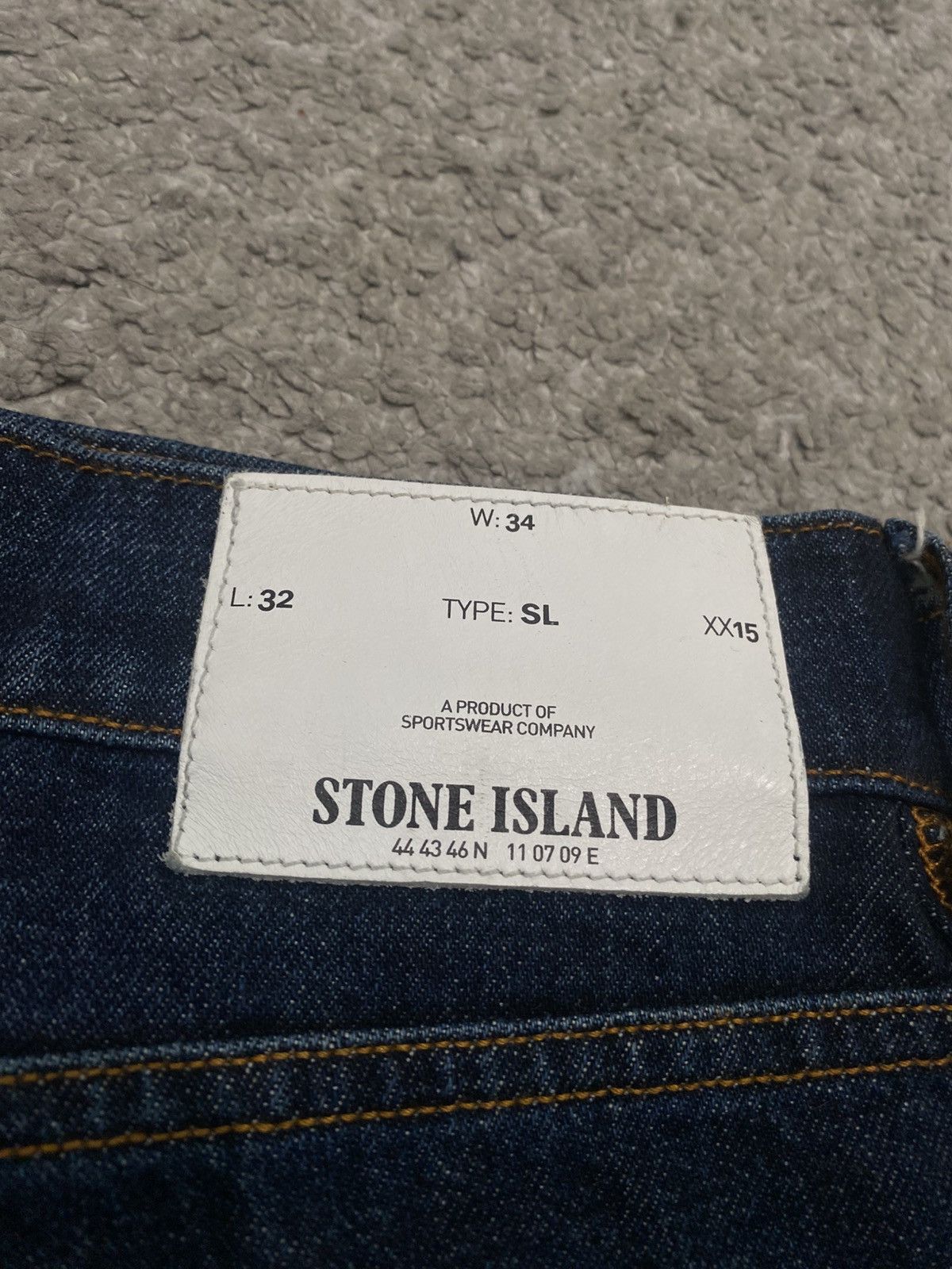 Stone Island Stone Island Jeans Denim Pants Vintage Logo y2k archive Size US 34 / EU 50 - 3 Thumbnail