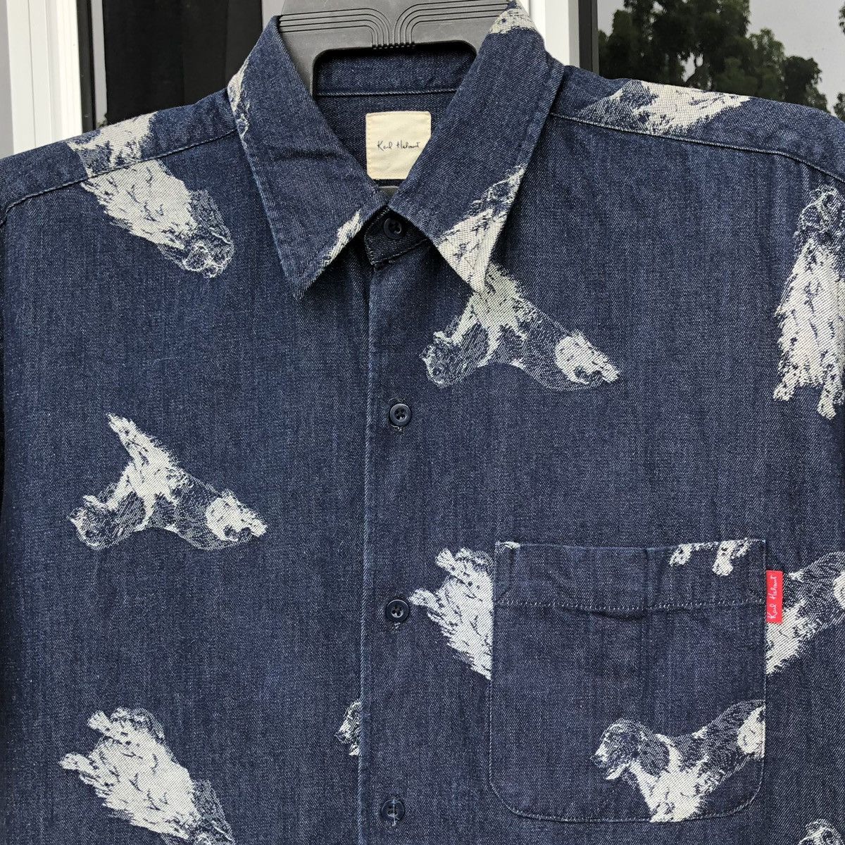 Karl Helmut Karl Helmut X Pink House Denim Shirt Size US L / EU 52-54 / 3 - 3 Thumbnail