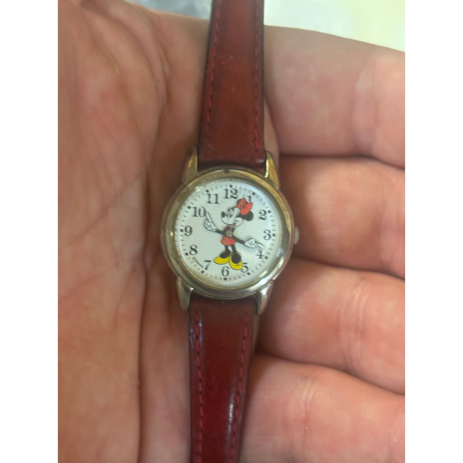 Disney Vintage Disney Minnie Mouse RRS379 Womens Watch! New Battery Size ONE SIZE - 3 Thumbnail