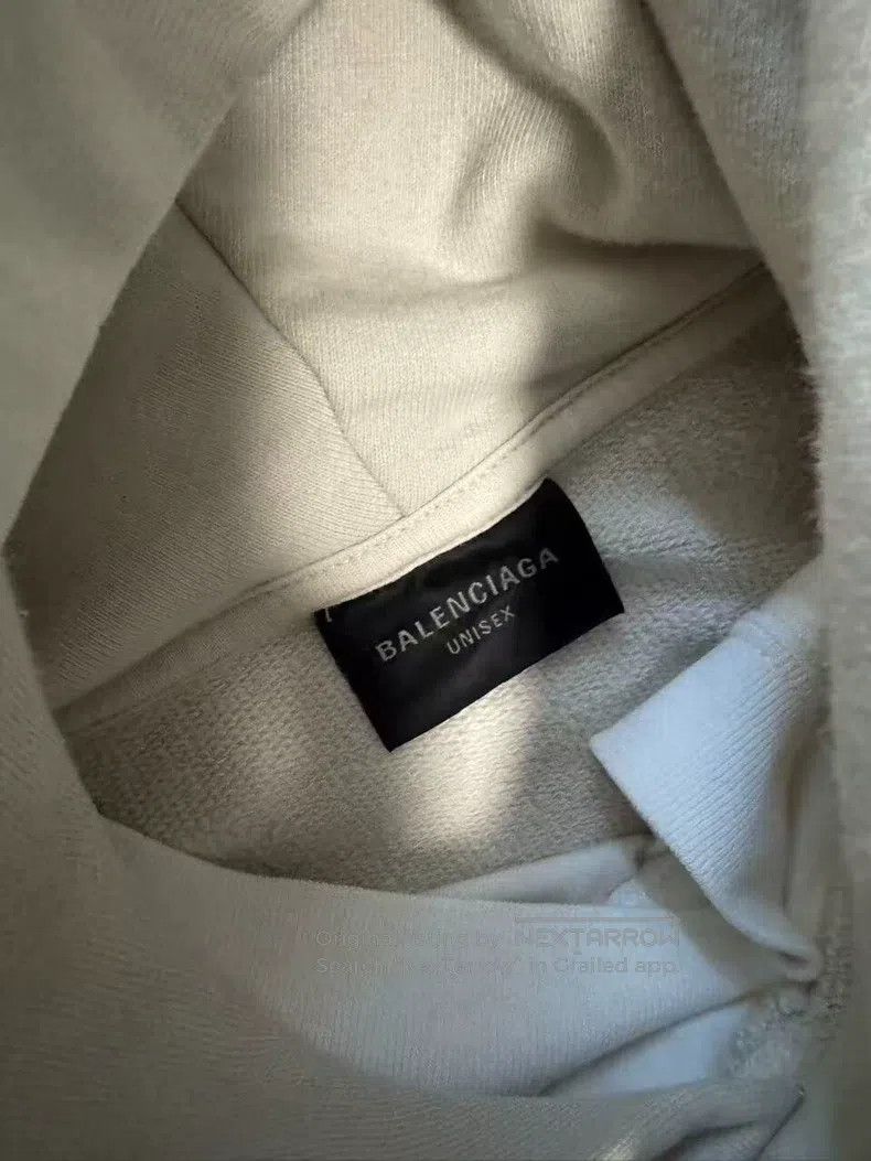 Balenciaga Balenciaga XXXL Beige Fake Two Piece Sweater Size US L / EU 52-54 / 3 - 3 Thumbnail