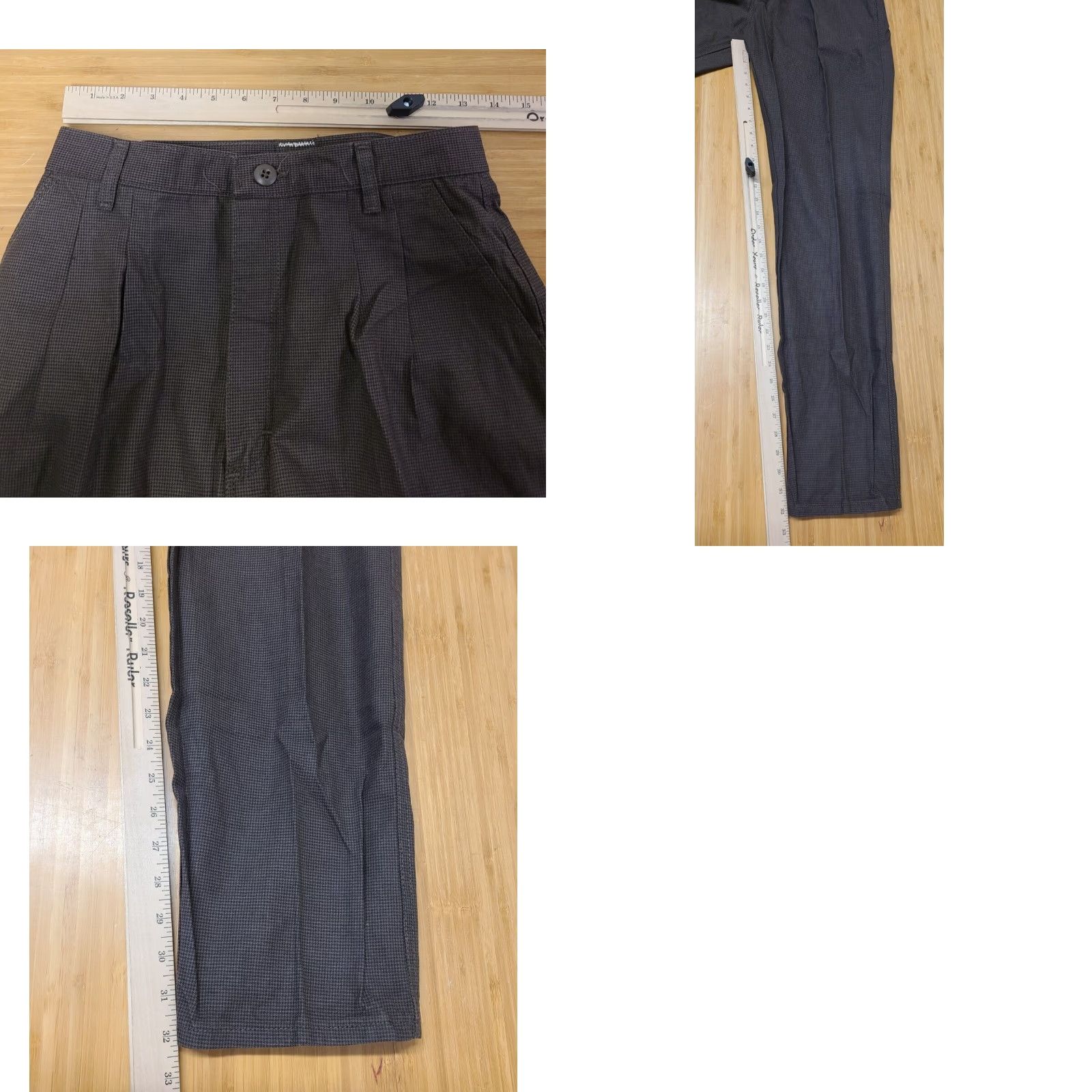 Wrangler VINTAGE Wrangler Jeans Womens 8x34 High Rise Straight Brown Denim 100% Cotton Zip Button Inseam 32 USA Shirts? Size 28" / US 6 / IT 42 - 8 Thumbnail