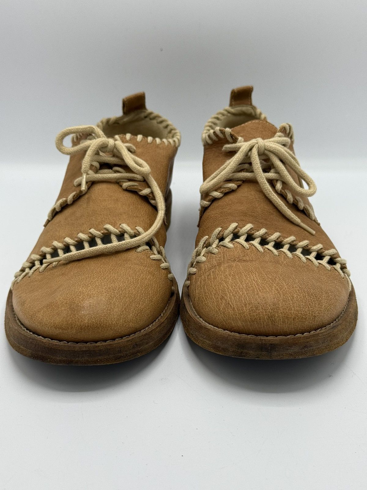 Ann Demeulemeester Ann Demeulemeester PWF Menswear SS/2009 Lace-up Shoes Size US 8 / EU 41 - 3 Thumbnail