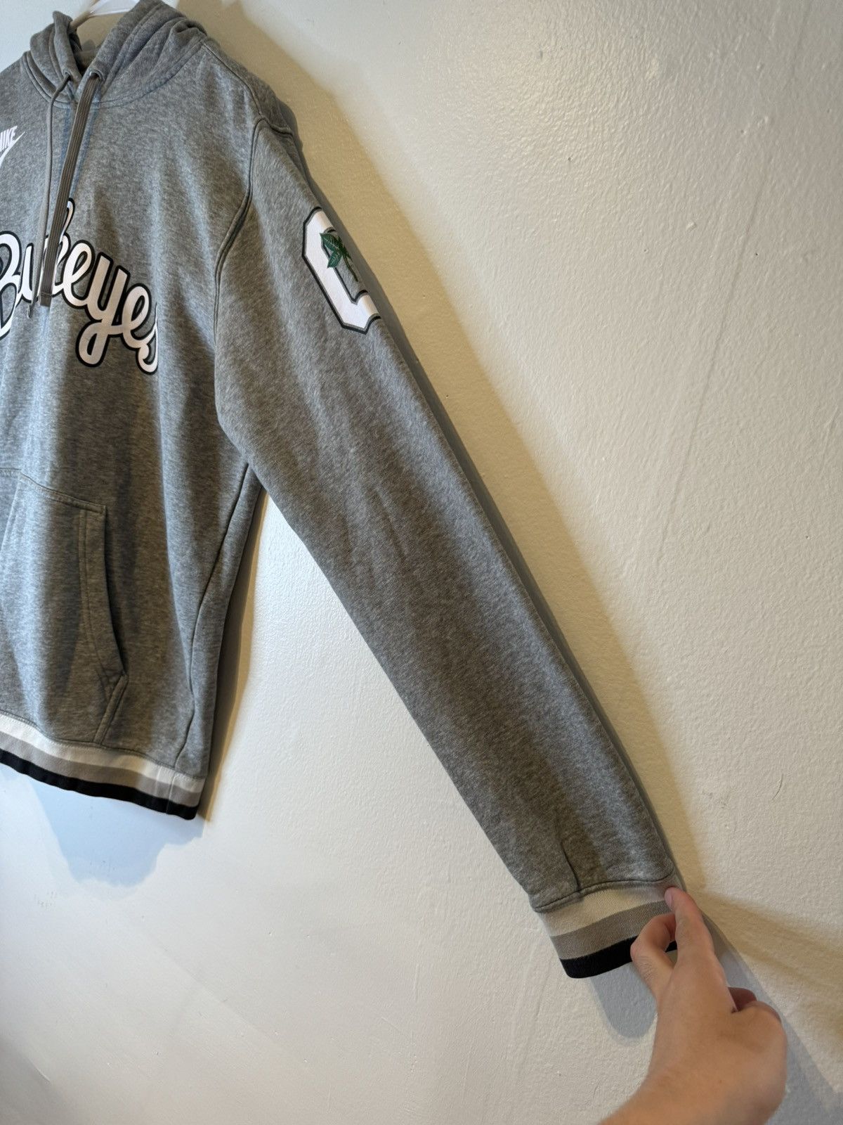 Nike Nike Men's College Retro Ohio State Fleece Hoodie Size L Size US L / EU 52-54 / 3 - 4 Thumbnail