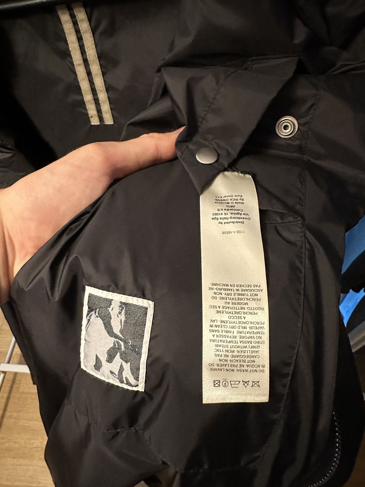 Rick Owens Drkshdw Rick Owens "Sisy" Parka Jacket Black Drkshdw Zip Trenchcoat Size US M / EU 48-50 / 2 - 9 Thumbnail