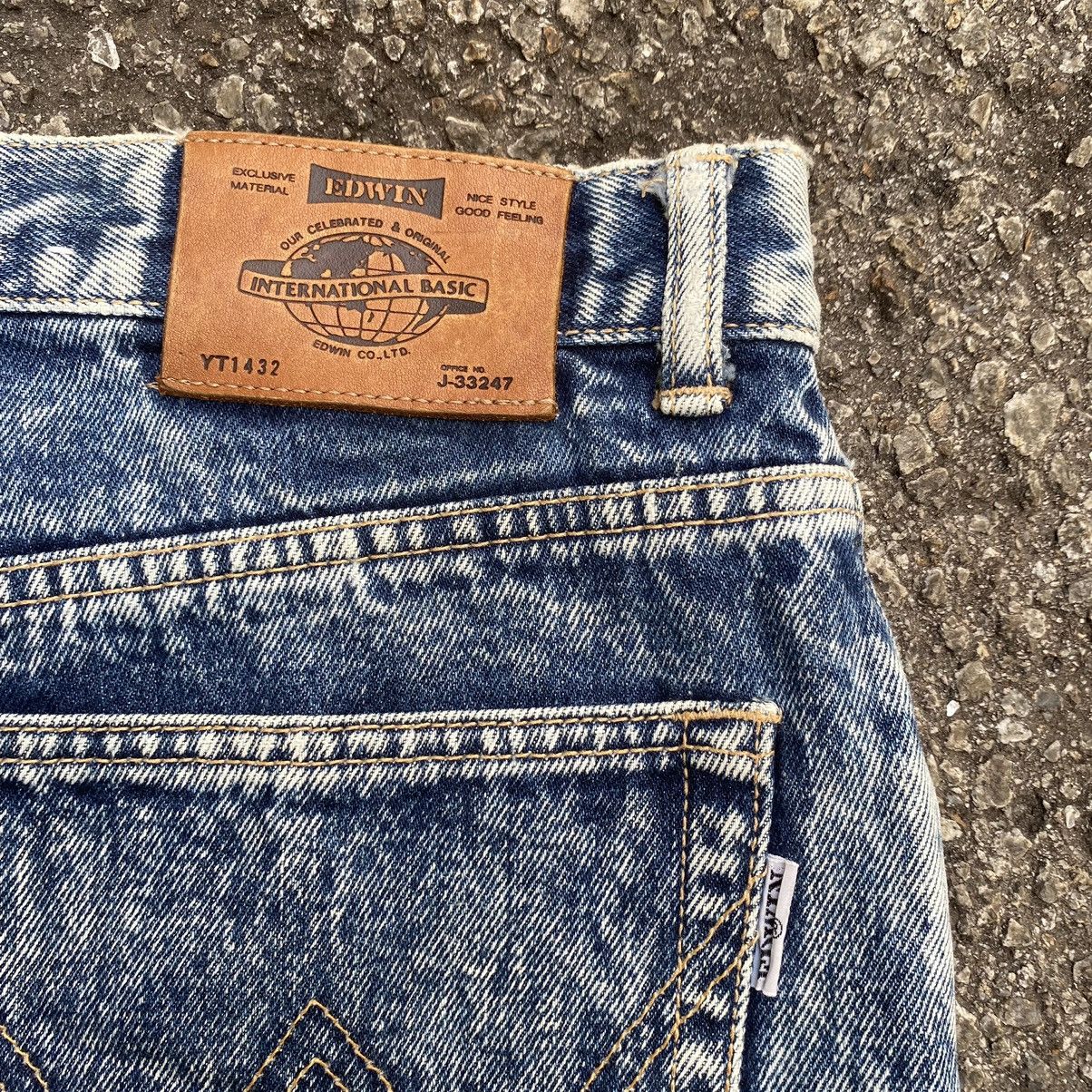 Japanese Brand Edwin Jeans Acid Wash Denim Size US 31 - 8 Thumbnail
