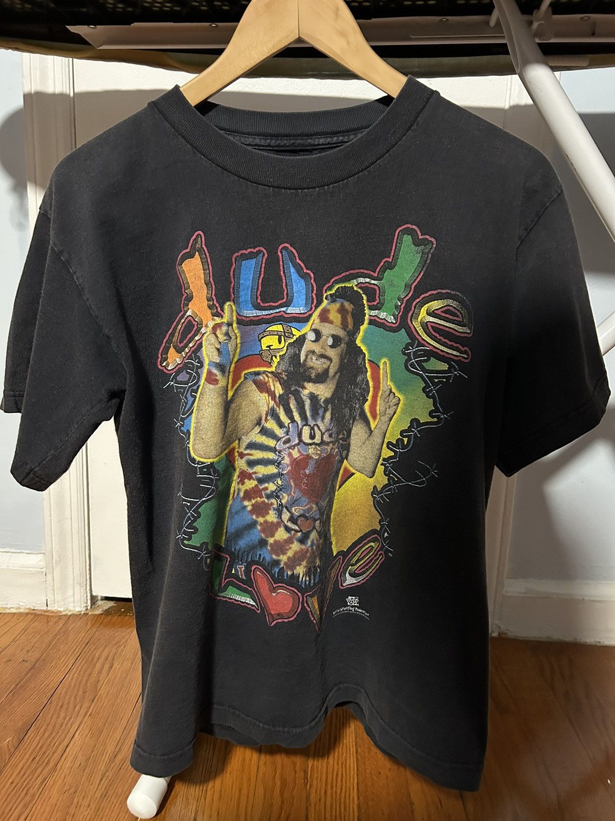 Vintage × WWF WWF DUDE LOVE 1997 VINTAGE Size US S / EU 44-46 / 1 - 2 Thumbnail