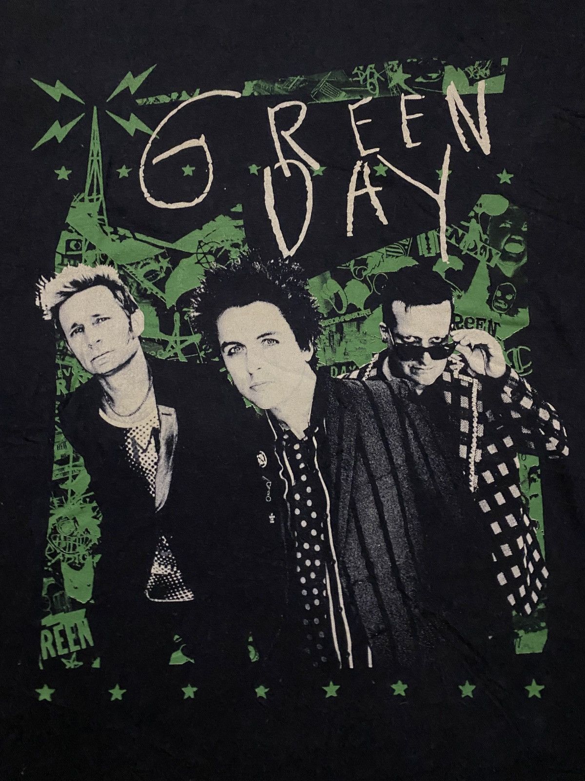 Band Tees × Vintage Vintage Green Day American Rock Band Tees Size US L / EU 52-54 / 3 - 2 Thumbnail