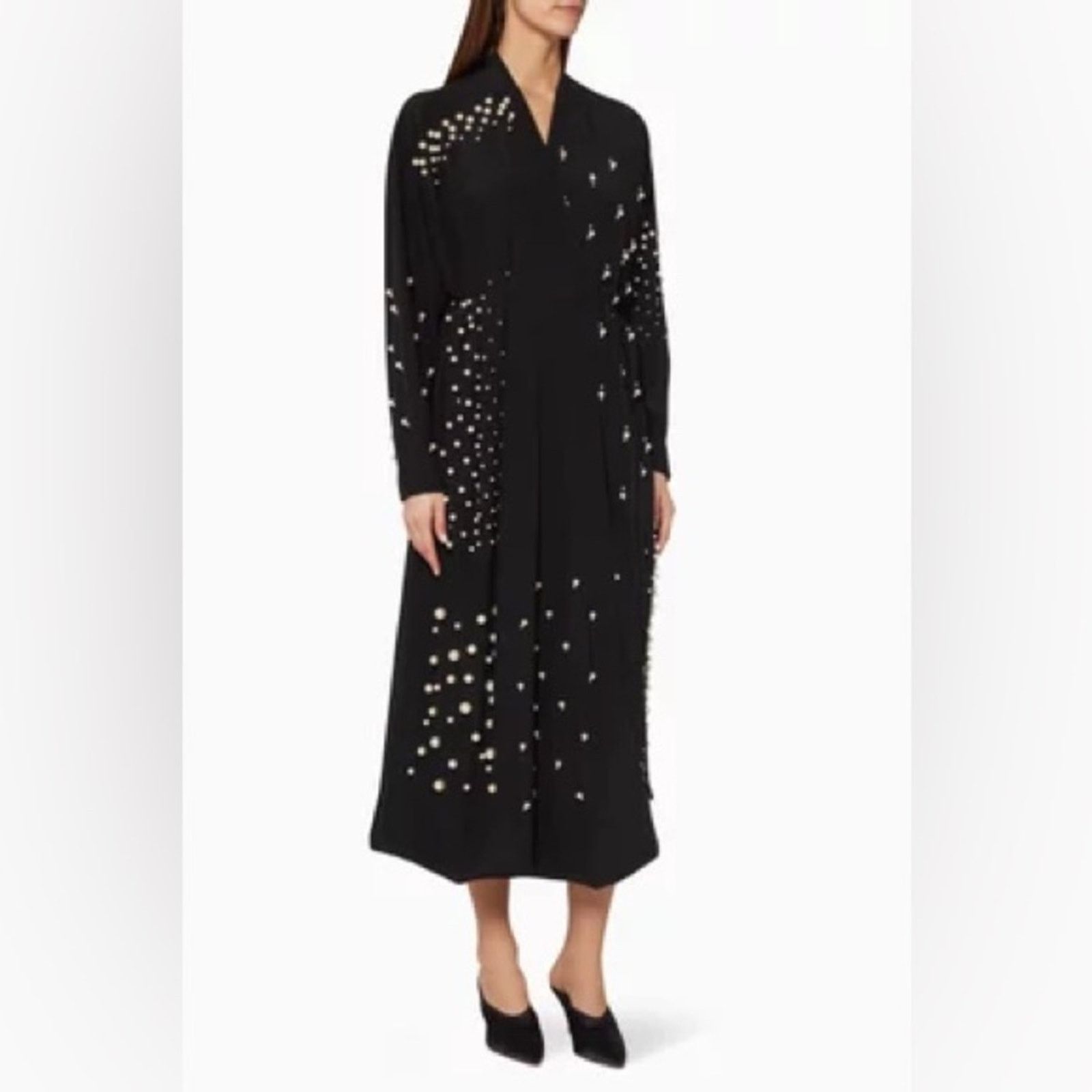 Stella McCartney Stella Maccartney women silk dress with pearls 42 IT or 6US Size M / US 6-8 / IT 42-44 - 2 Thumbnail