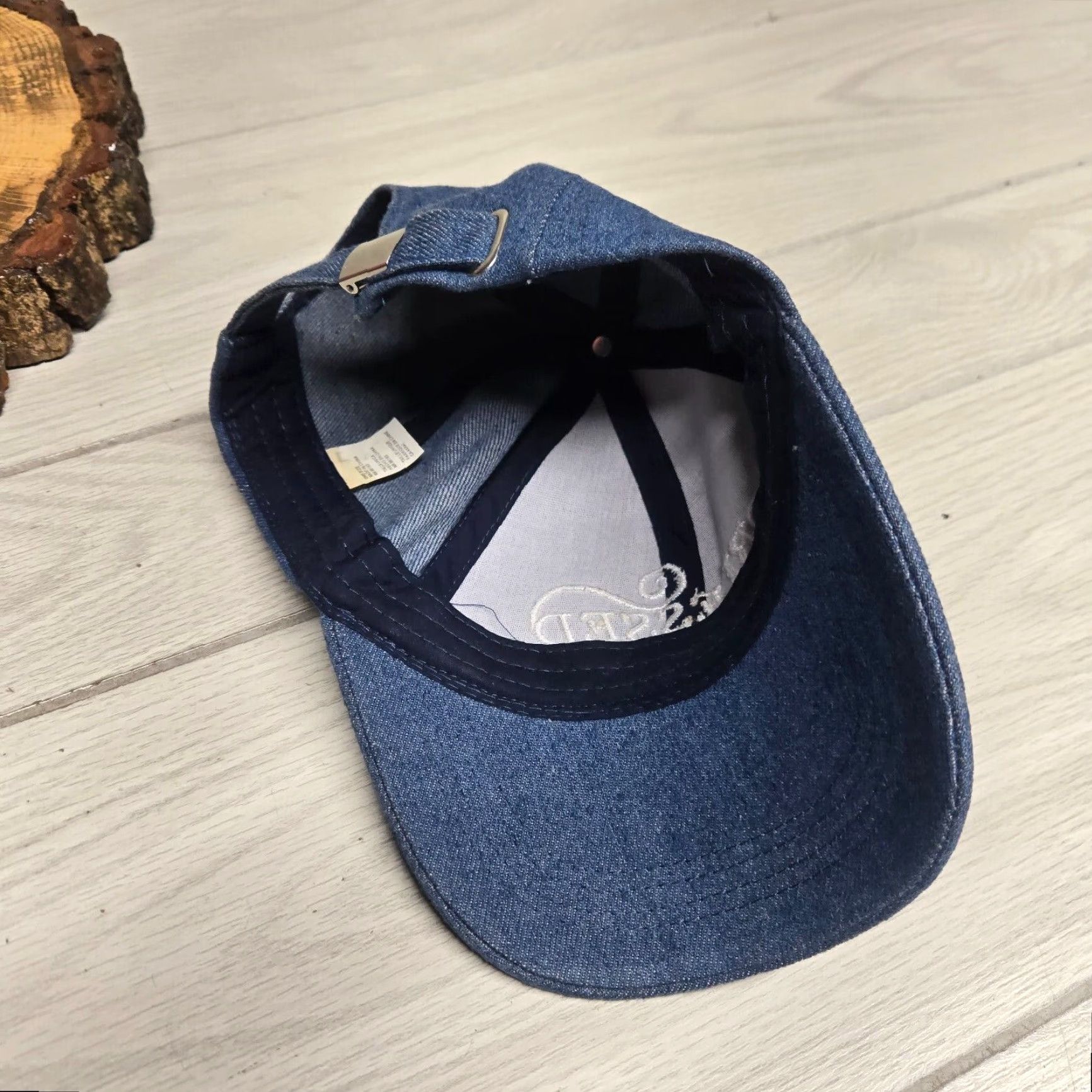 Denime BLESSED HaT Cap Adult Adjustable Blue Denim Size ONE SIZE - 5 Thumbnail