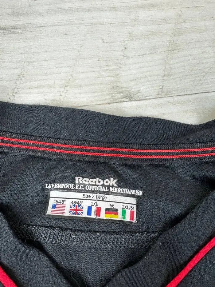 Reebok Vintage Reebok Liverpool 2002 2004 Away Shirt Soccer Jersey Size US XL / EU 56 / 4 - 10 Thumbnail