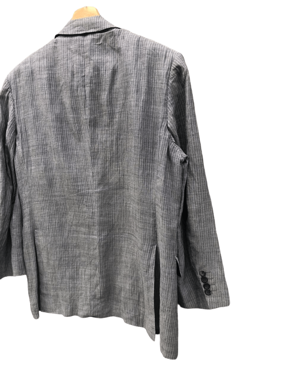Burberry Burberry Blazers Coat Jacket Grey Striped Size US M / EU 48-50 / 2 - 6 Thumbnail