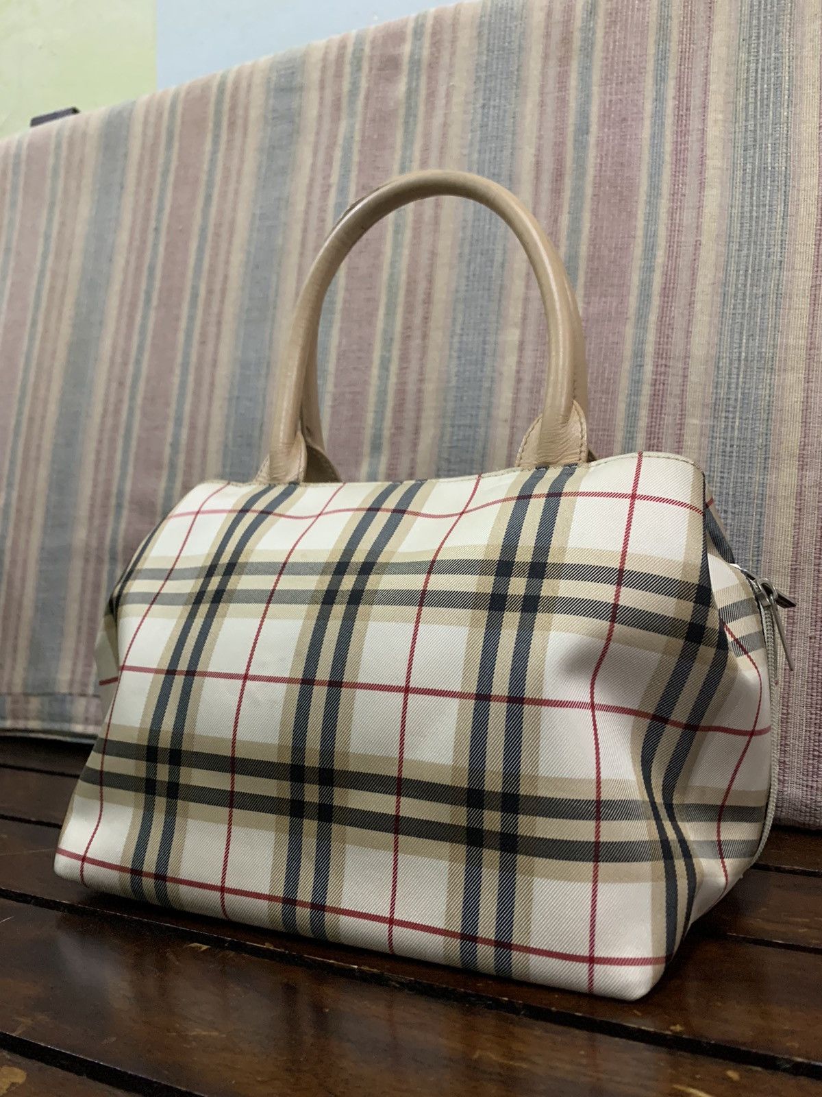 Burberry 🔥BURBERRY LONDON BLUE LABEL HANDLE BAG Size ONE SIZE - 7 Thumbnail