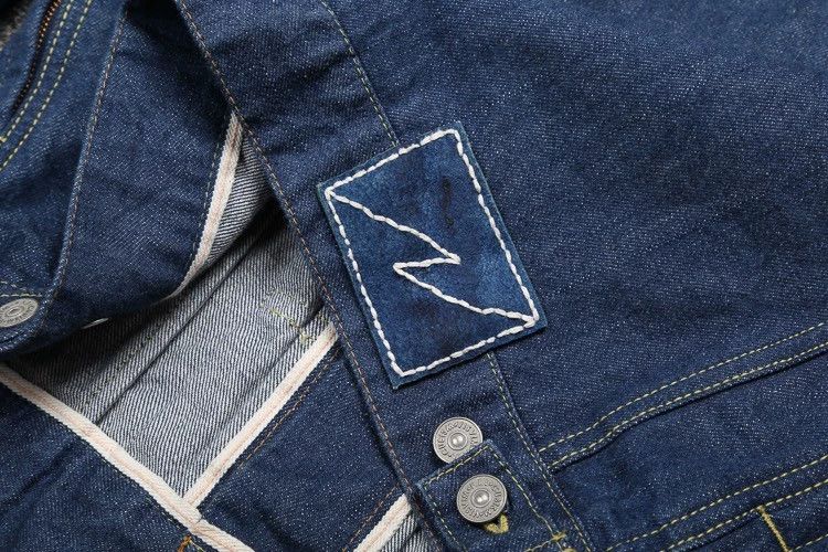 Visvim VisvimBlue dyed fabric stitching embroidery jacket 2504-Nex Size US M / EU 48-50 / 2 - 7 Thumbnail