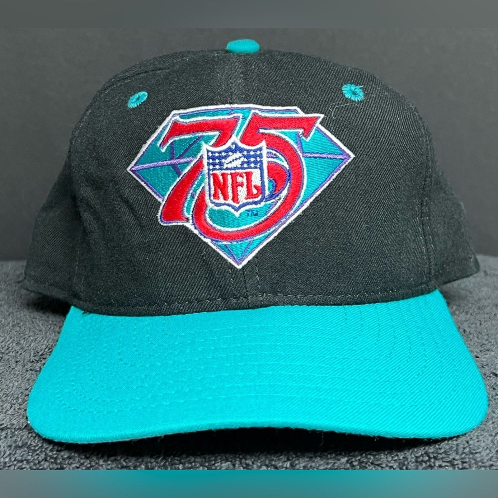 New Era Vintage NFL 75th Anniversary Snapback Hat Cap New Era 1994 Size ONE SIZE - 1 Thumbnail