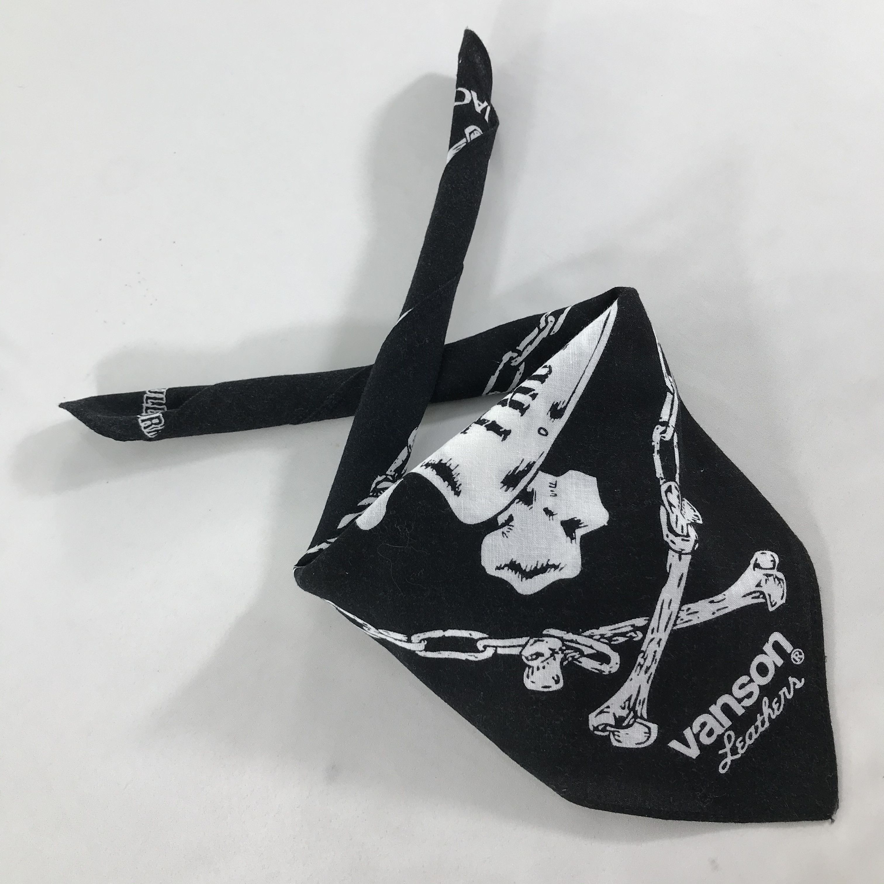Vanson Leathers Vanson Bandana / Handkerchief / Neckerchief - S1809 Size ONE SIZE - 4 Thumbnail