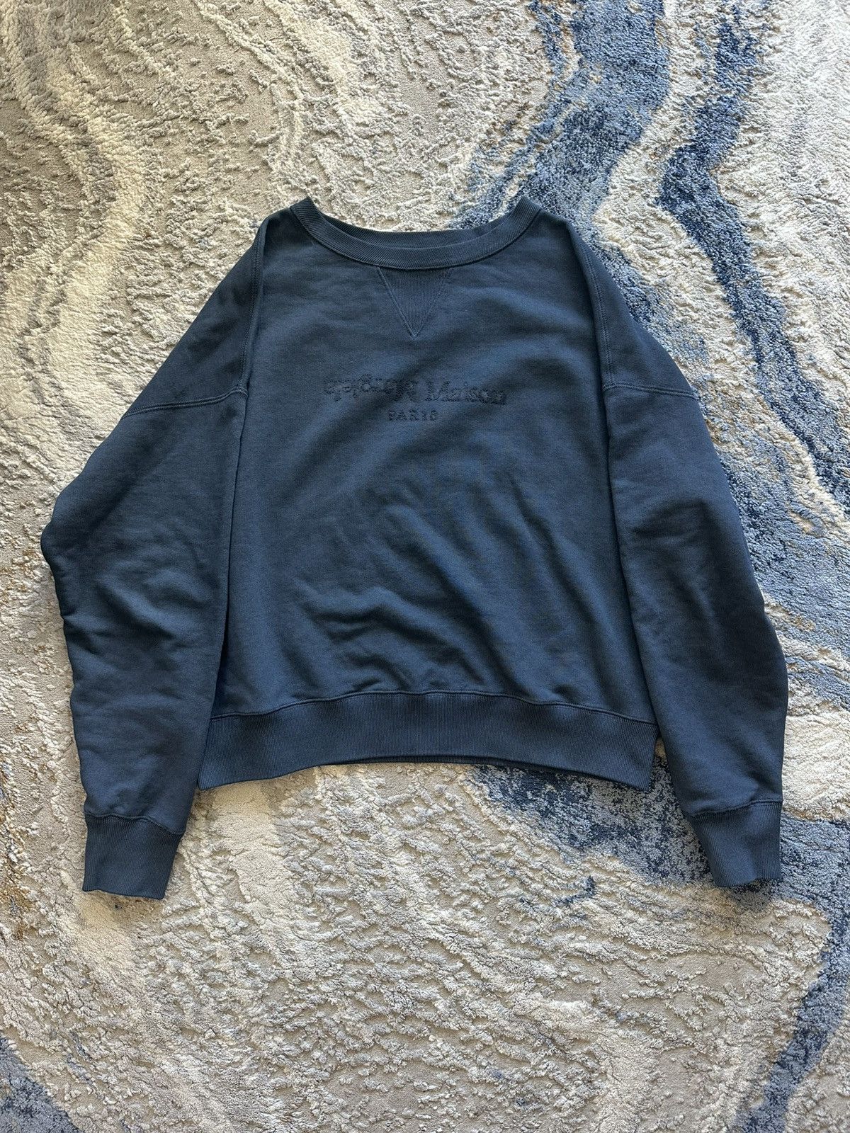 スウェット・トレーナー MAISON MARGIELA GRAPHITE COTTON OVERSIZE SWEATSHIRT Maison Margiela Graphite Cotton Oversize Sweatshirt | Grailed