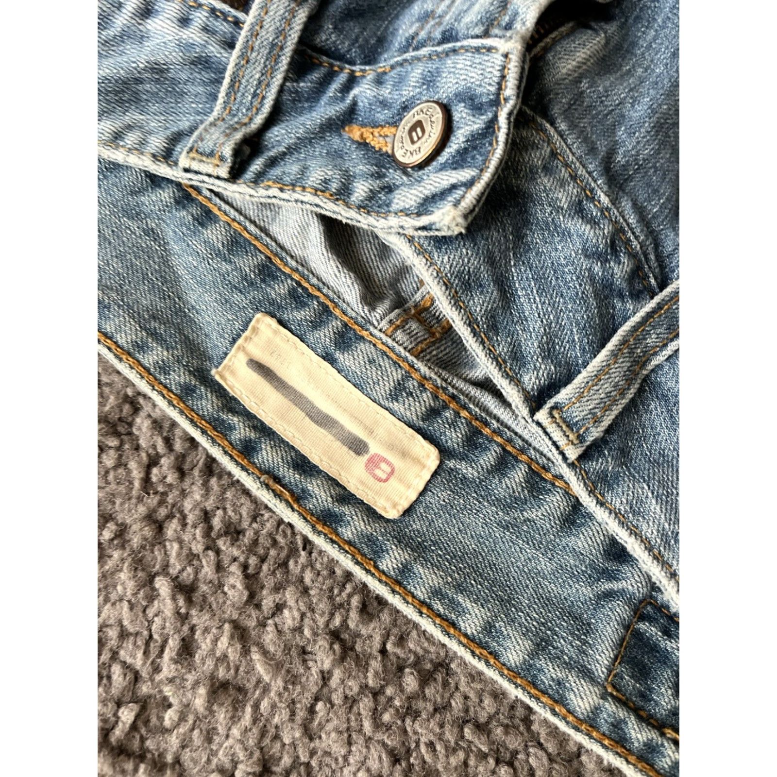 BKE VINTAGE Buckle BKE Jeans Culture Bootcut Women 28R 28x31 Denim Blue 98%Cotton 2%Spandex Distressed Thick Stitch Pockets Size 28" / US 6 / IT 42 - 7 Thumbnail