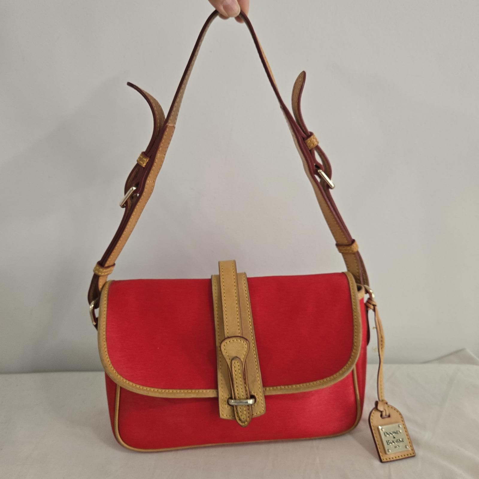 Dooney & Bourke Dooney & Bourke Equestrian Leather Shoulder Bag Size ONE SIZE - 8 Thumbnail