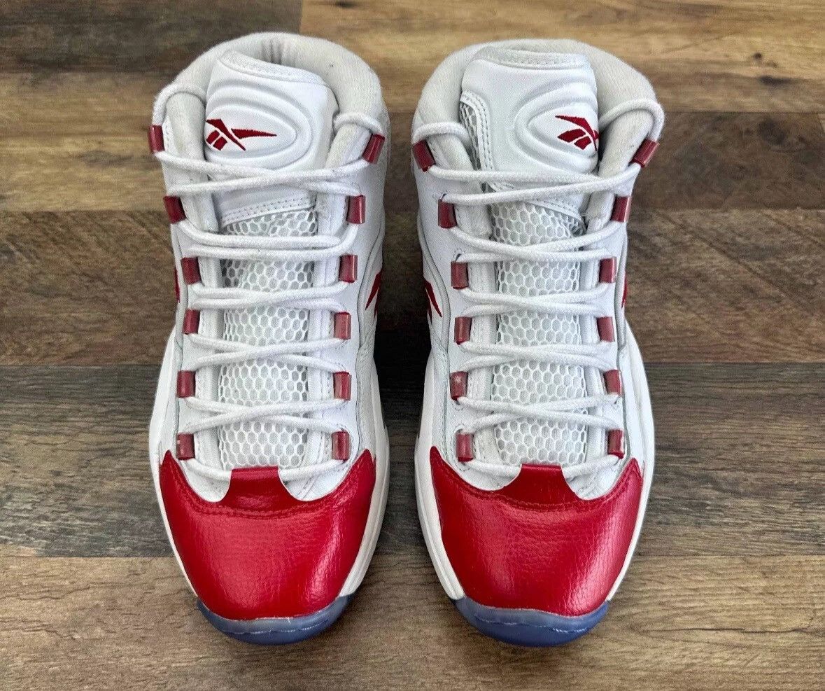 Reebok Reebok Question 2024 Mid Red Toe Size US 6.5 / EU 39-40 - 4 Thumbnail