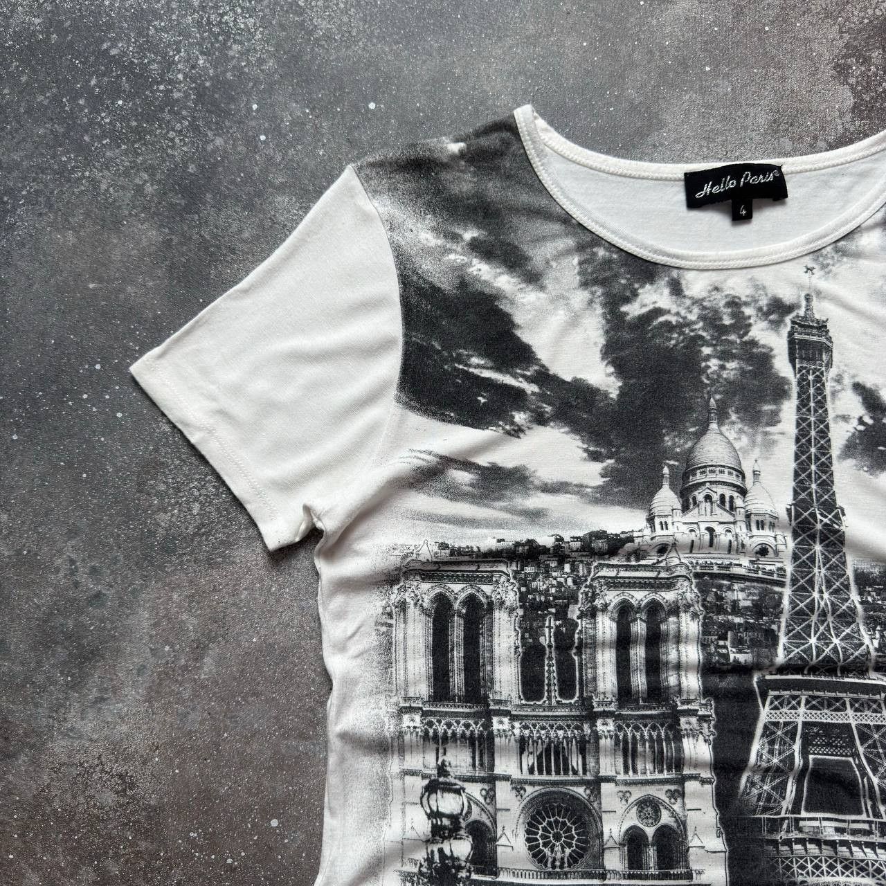 Hysteric Glamour Amazing Y2K Super Sexy 2000's Aesthetic Paris T-Shirt Size M / US 6-8 / IT 42-44 - 2 Thumbnail