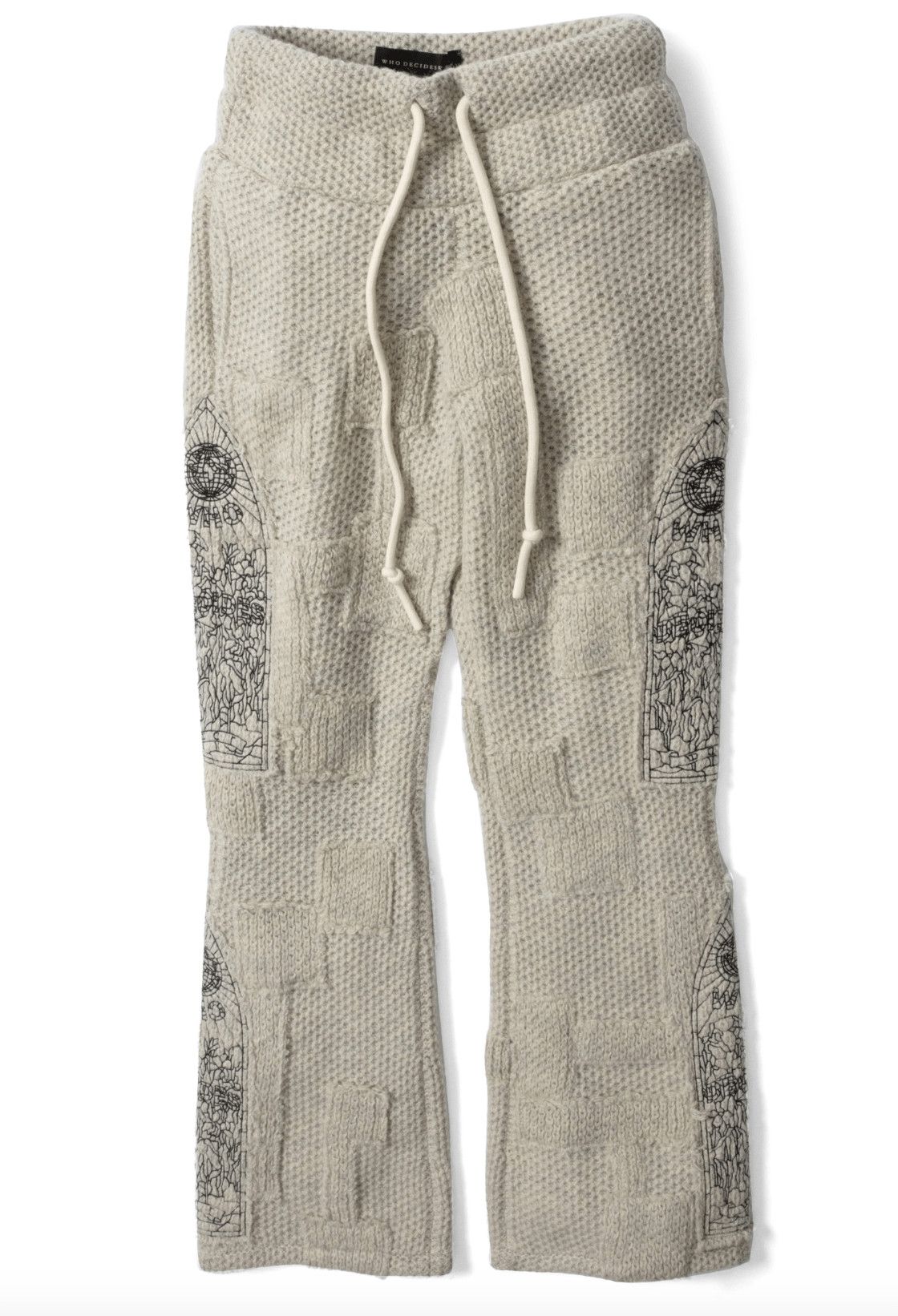 Who Decides War Waffle Window Sweatpants Beige Size US 28 / EU 44 - 1 Preview