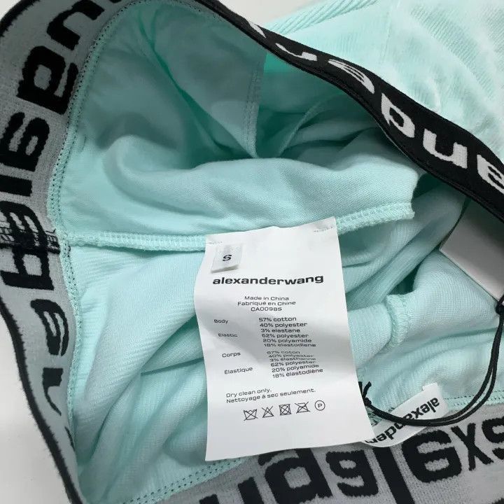 Alexander Wang Alexander Wang SS21 Logo Corduroy Shorts - Size 23" - 5 Thumbnail