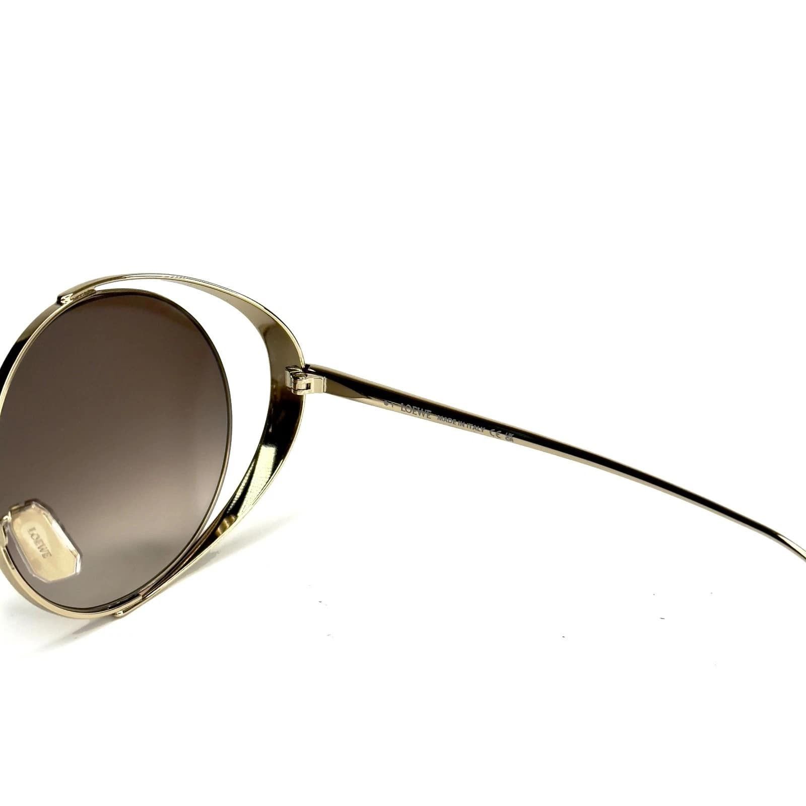 Loewe LOEWE LW40149U 40149 Metal Round Gold Brown Sunglasses 32F Size ONE SIZE - 8 Thumbnail