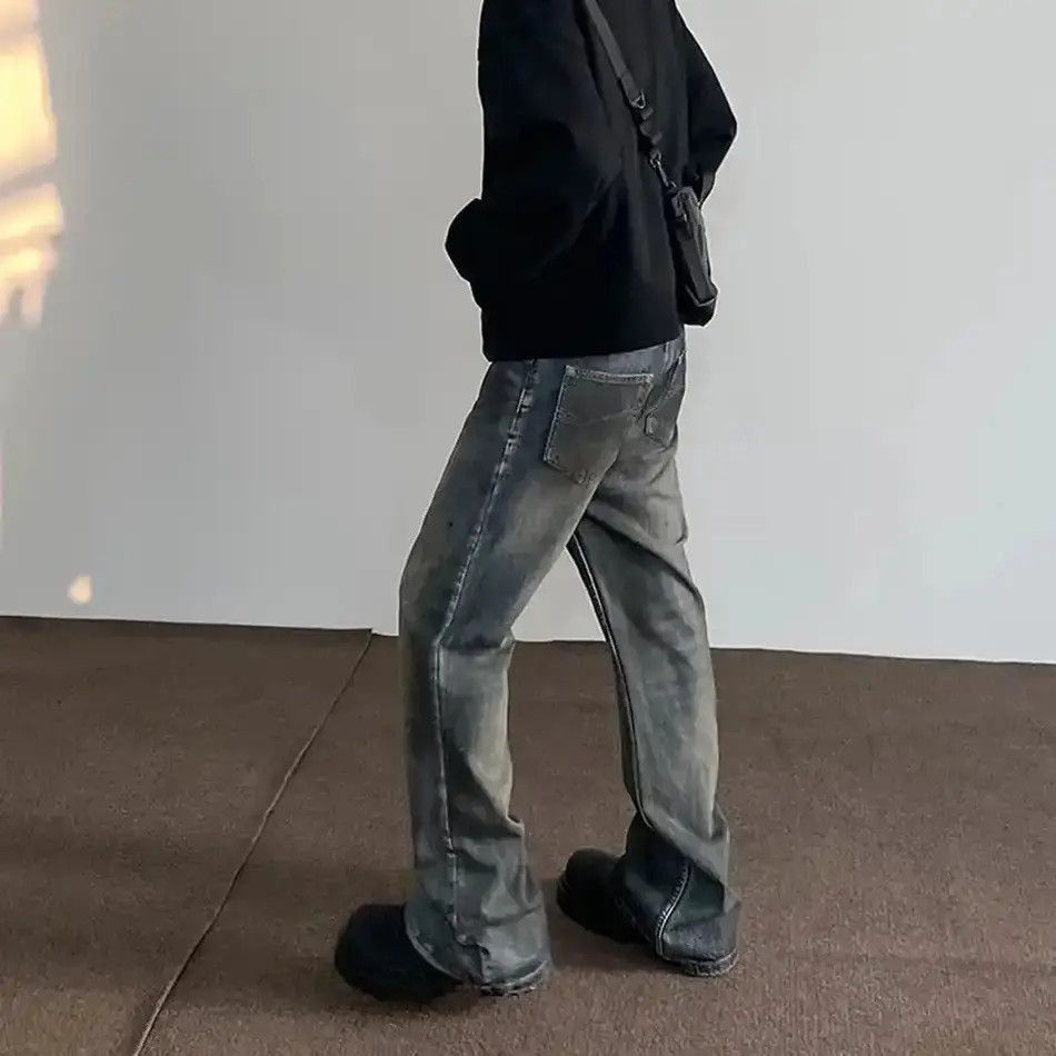 Japanese Brand Y2k Streetwear Casual Fashion Trousers Vintage Blue Designer Size US 32 / EU 48 - 4 Thumbnail