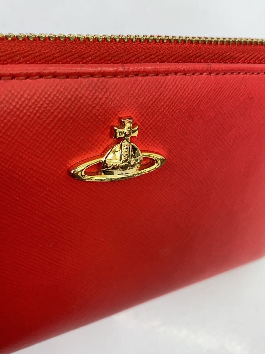 Vivienne Westwood Vivienne Westwood Plain Long Wallet Red Size ONE SIZE - 3 Thumbnail