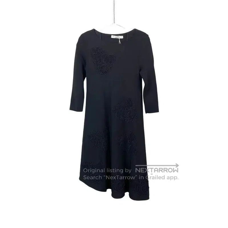 Dior Dior Black Women's Dress with Embroidery . Size XXS / US 00 / IT 34 - 1 Thumbnail