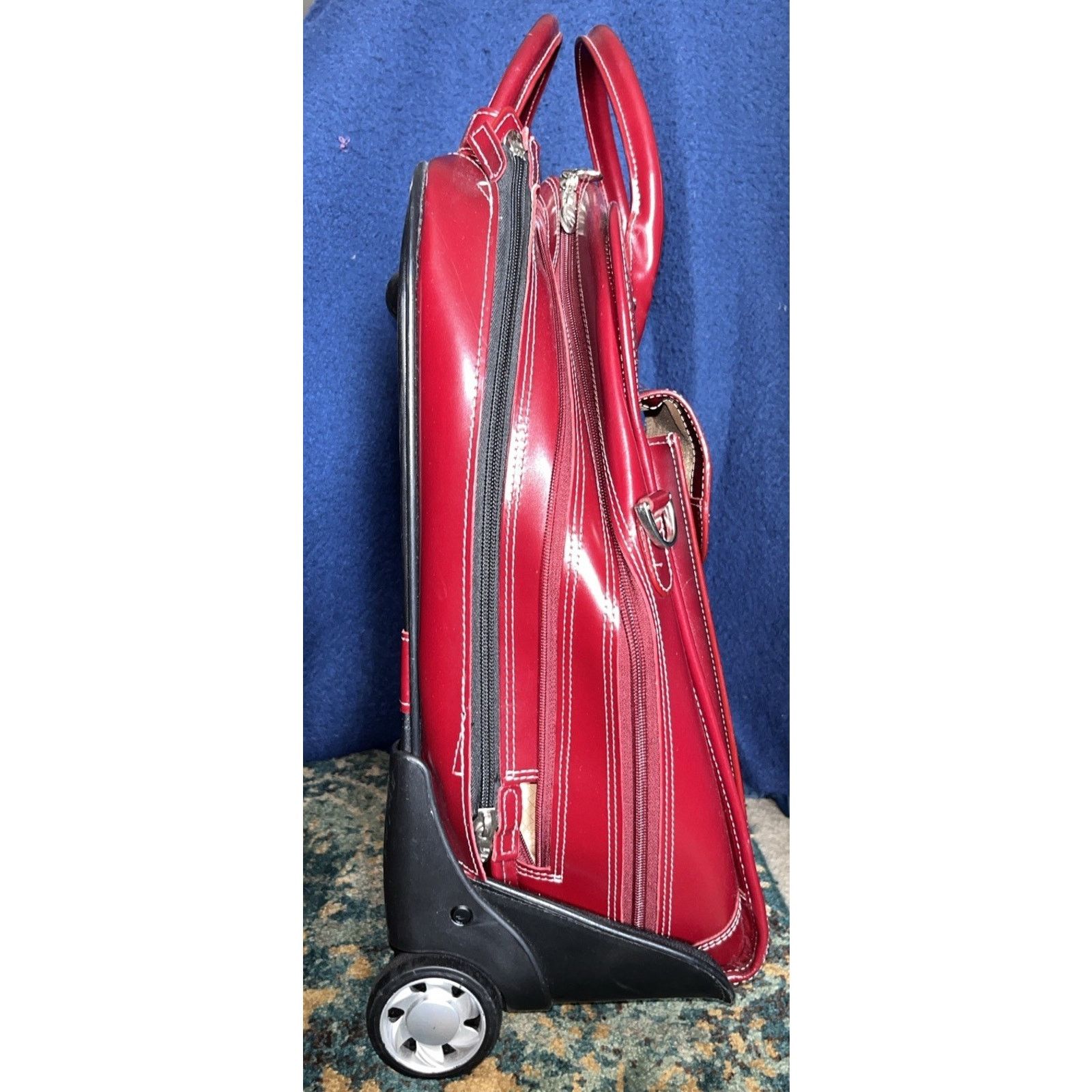 Other McKlein Leather Carry-On Detachable Roll-On Collapsible Size ONE SIZE - 12 Thumbnail