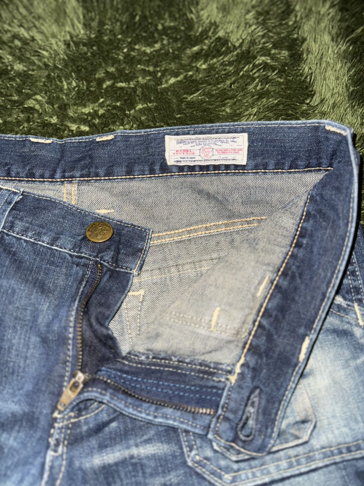 Edwin [M] EDWIN Pocket Detail Washed Denim Pants MADE IN JAPAN Size US 30 / EU 46 - 3 Thumbnail