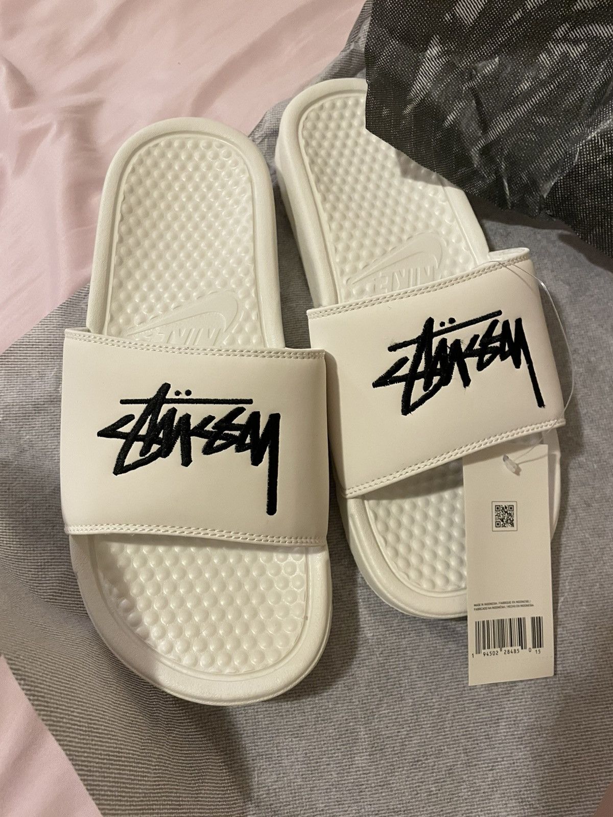 Nike Nike Stussy slides Size US 7 / EU 40 - 7 Thumbnail