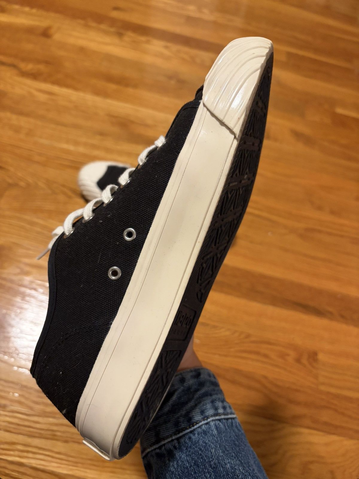 Kenzo Kenzo converse low top sneakers black Size US 8 / EU 41 - 5 Thumbnail