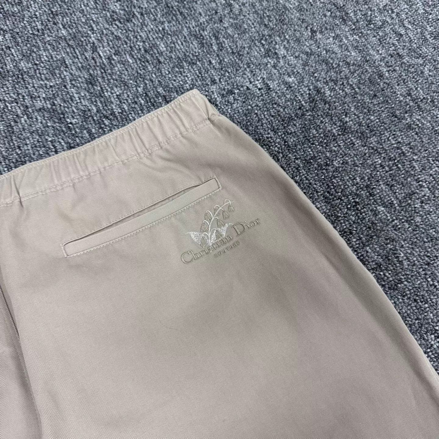 Dior Dior Lily of the Valley Embroidered Logo Casual Pants 48 Size US 32 / EU 48 - 3 Thumbnail