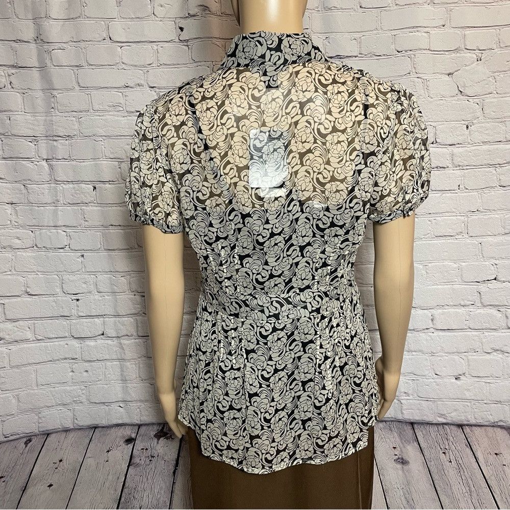 Alfani NWT New Alfani Silk 2 Piece Set Blouse Tank Top Size 4 Size S / US 4 / IT 40 - 4 Thumbnail