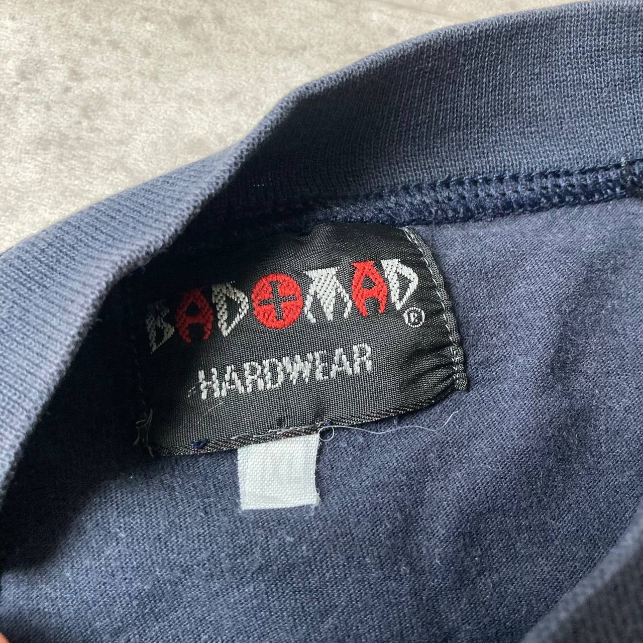 Vintage Vintage Bad Mad Hardwear Faded Tee Size US XL / EU 56 / 4 - 5 Thumbnail