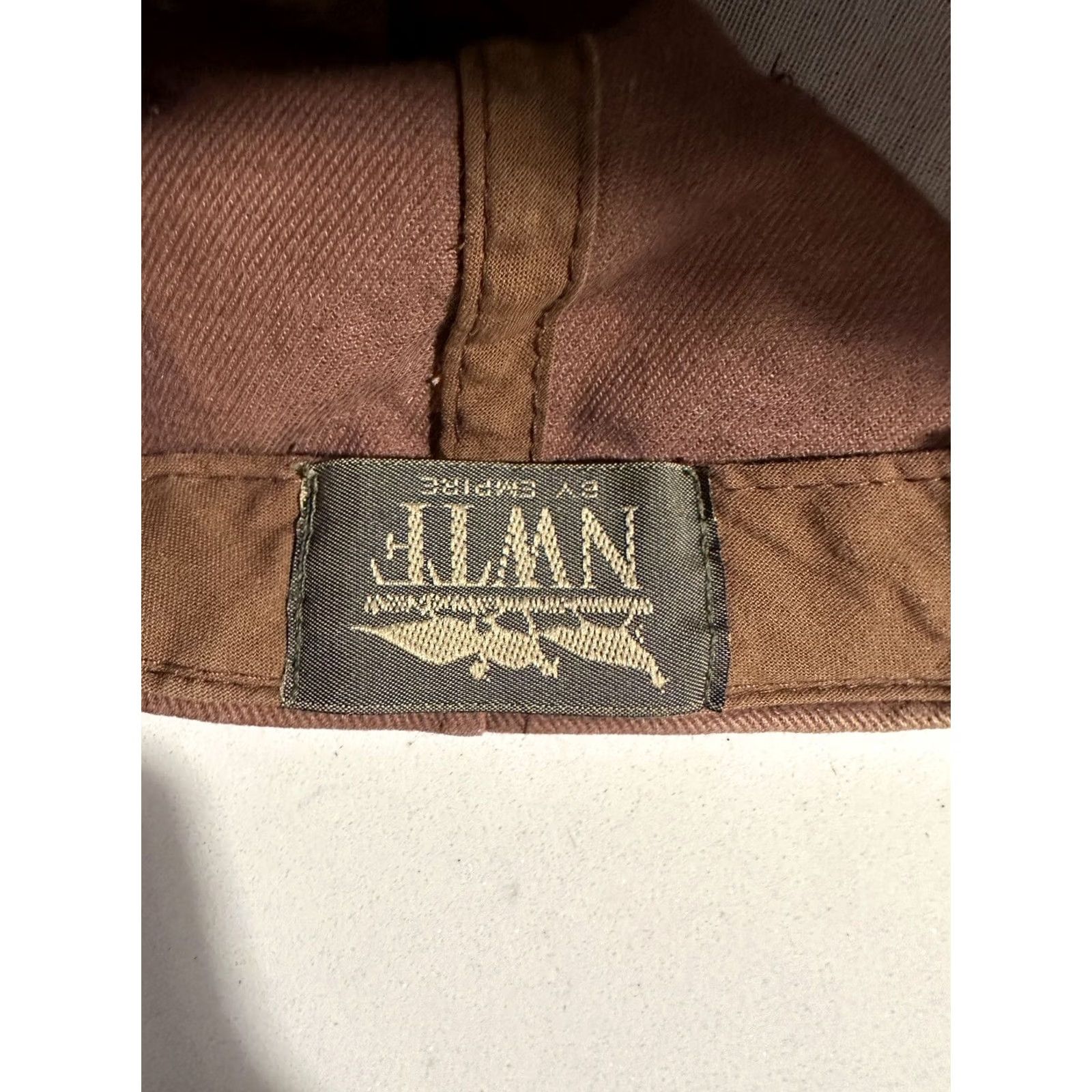Vintage NWTF Sponsor Hat Hunting Brown Adjustable Distressed Men Cap Baseball Hat Size ONE SIZE - 6 Thumbnail