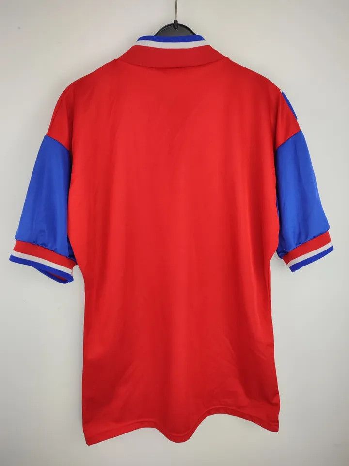 Vintage 1993 / 1995 Bayern Munich Home FOOTBALL Kit SHIRT SOCCER Size US M / EU 48-50 / 2 - 10 Thumbnail