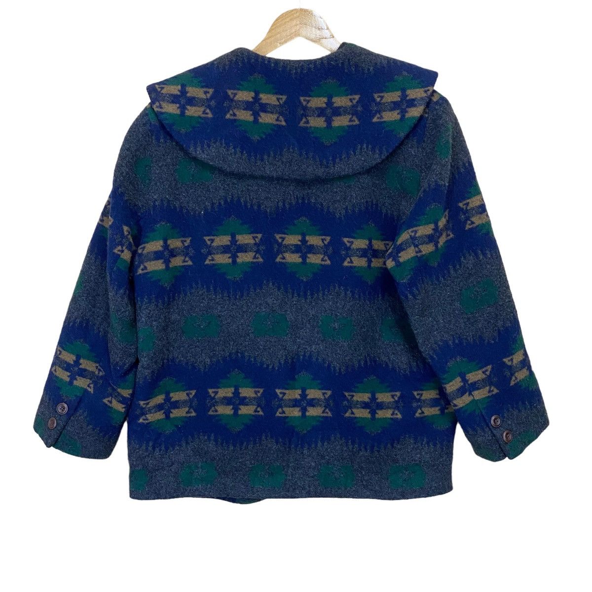 Japanese Brand Elanfrere Navajo Native Wool Jacket Size US M / EU 48-50 / 2 - 10 Thumbnail