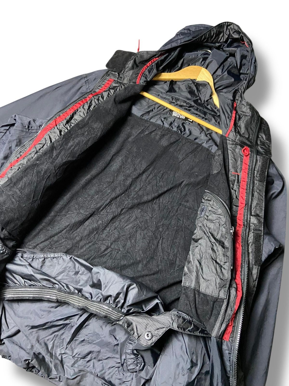Japanese Brand Counter Culture Multi Pocket Full Zip Jacket with Hood (168) Size US L / EU 52-54 / 3 - 5 Thumbnail