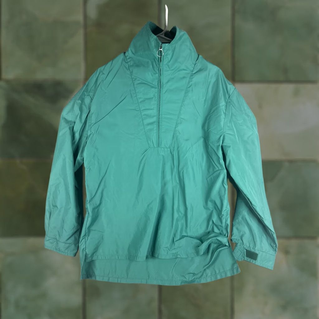 Vintage LL Bean Jacket Mens Large Green Pullover Windbreaker Half Zip Nylon Outdoor Size US XL / EU 56 / 4 - 1 Thumbnail