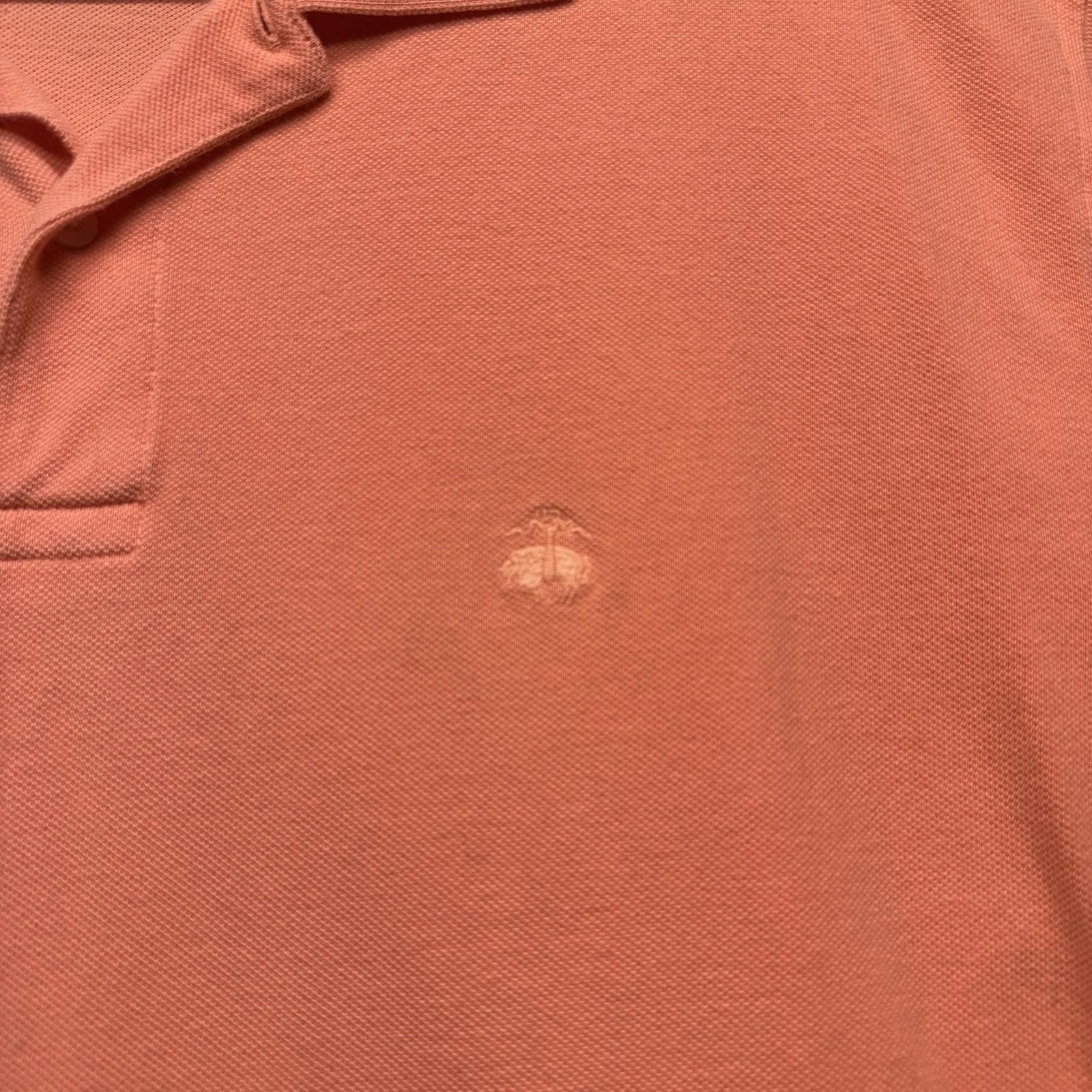 Brooks Brothers Brooks Brothers Vintage 346 Polo Shirt Orange /Coral Mens L Size US L / EU 52-54 / 3 - 6 Thumbnail