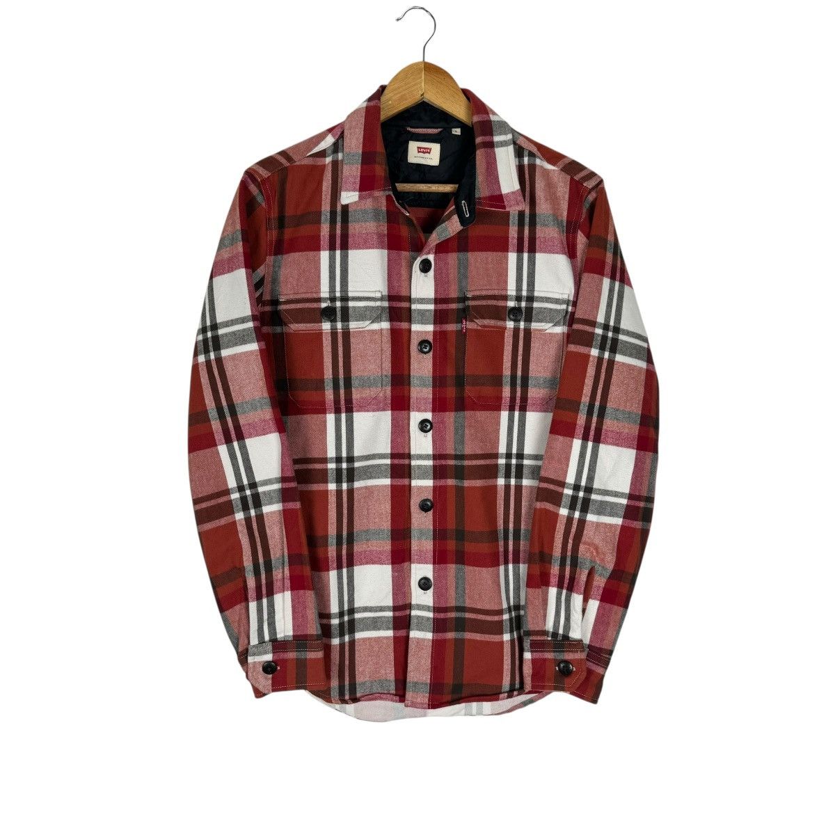 Cowboy Equipment × LVC × Levi's ☀️LEVIS FLANNEL TARTAN BUTTON SHIRTS Size US S / EU 44-46 / 1 - 1 Thumbnail