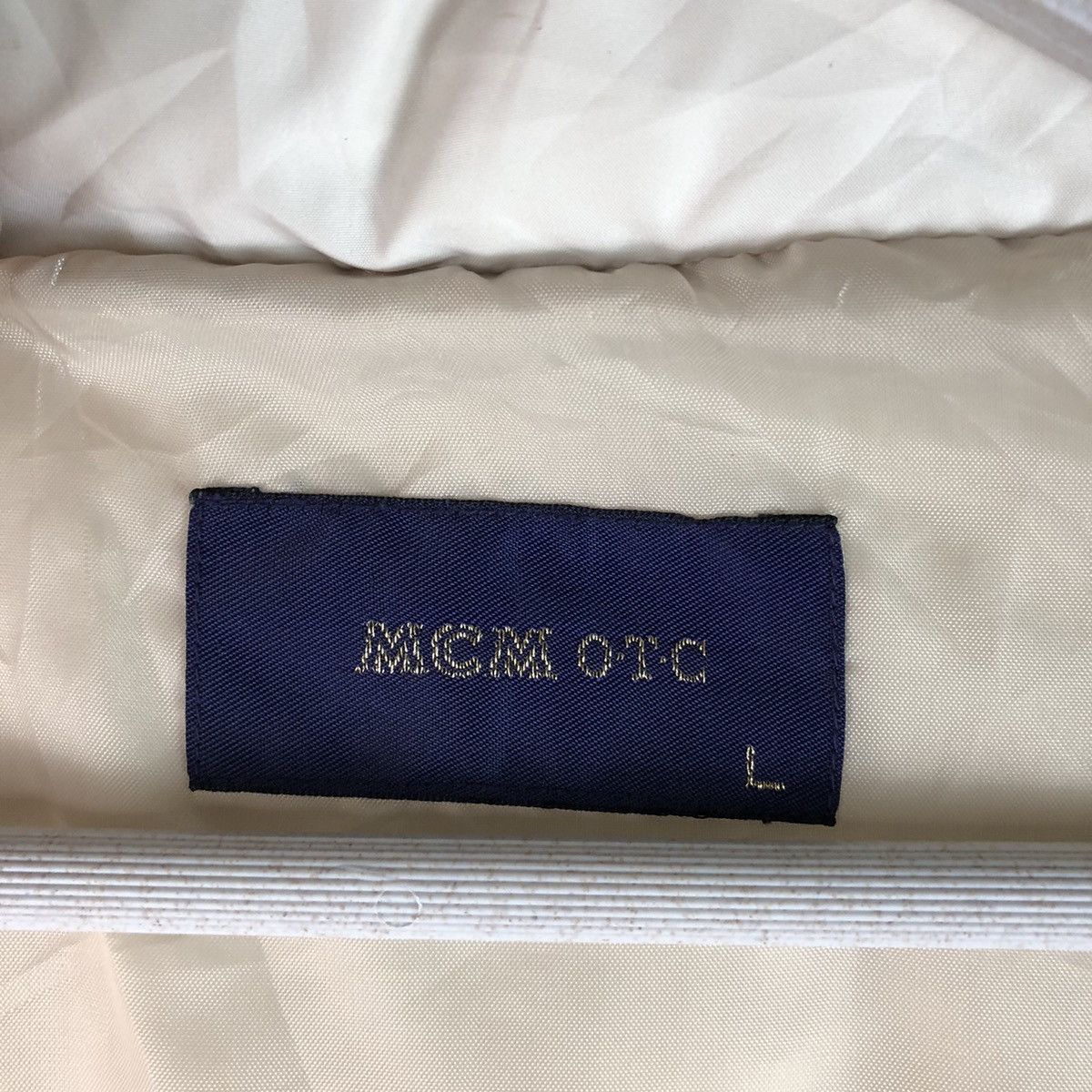 MCM × Vintage Mcm Otc puffer White Down Jacket #7454 Size M / US 6-8 / IT 42-44 - 12 Thumbnail