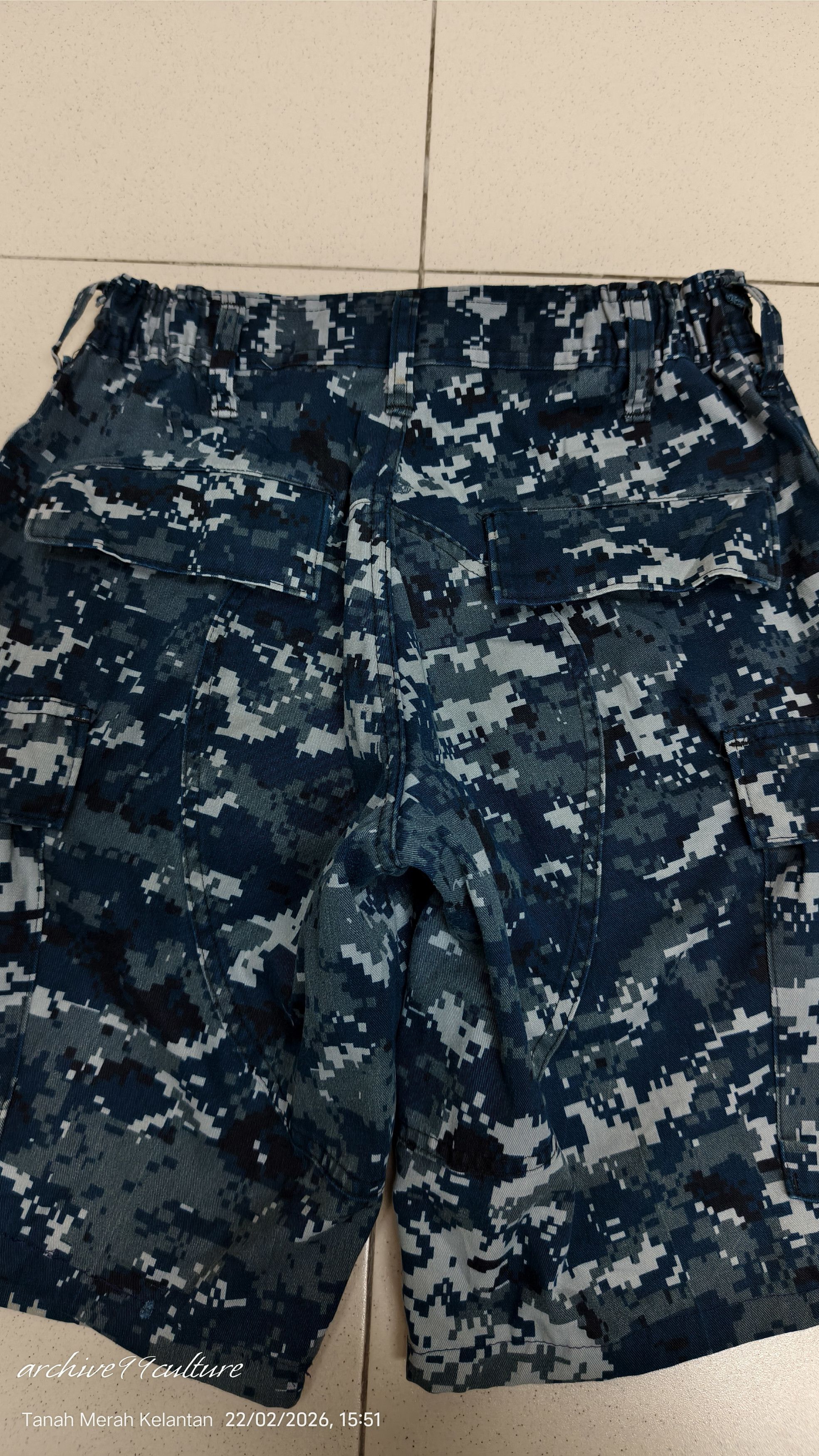 Other US Navy NWU Type I "Blueberries" Digital Camo Custom Shorts Size US 28 / EU 44 - 13 Thumbnail
