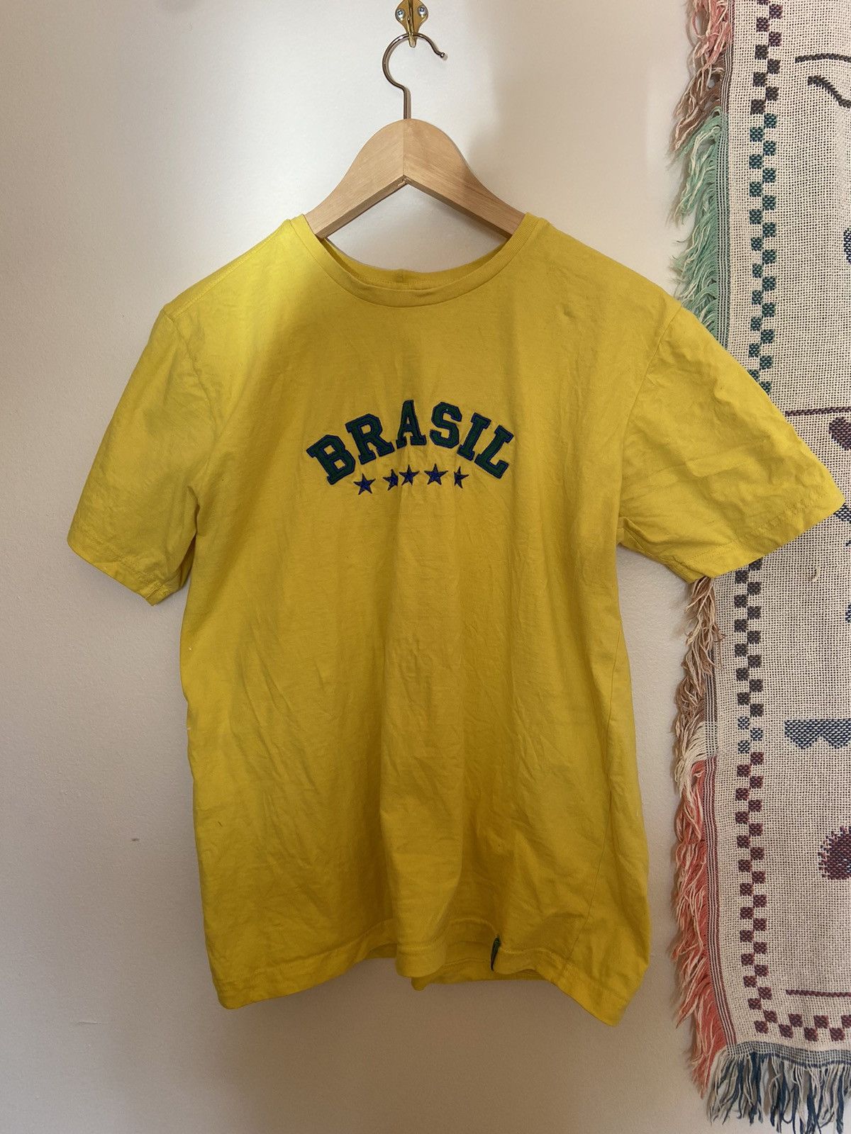 Vintage Vintage yellow shirt Size US M / EU 48-50 / 2 - 1 Thumbnail