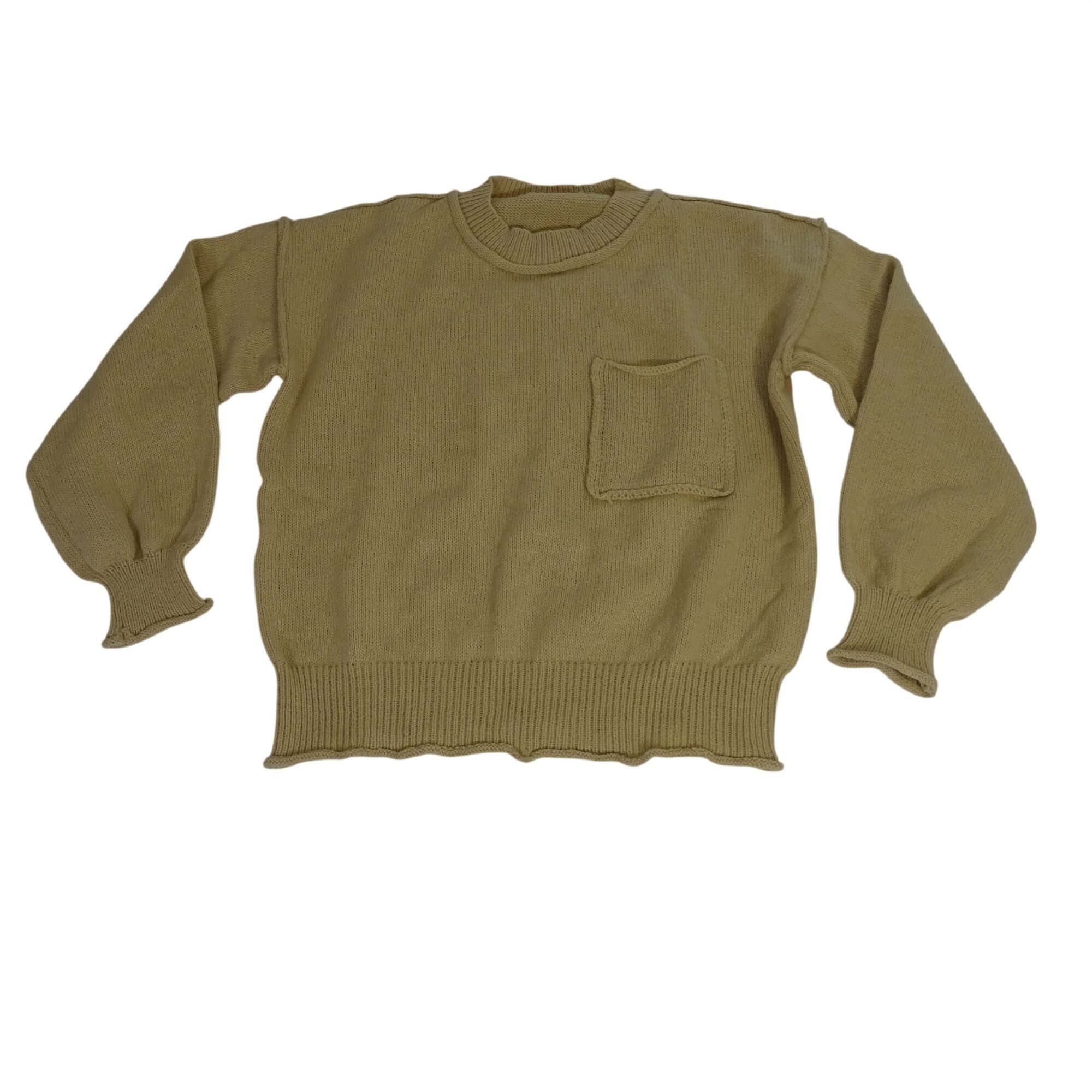 Shein Shein Women Beige Knit Crew Sweater Size XL US 12 Pocket Size XL / US 12-14 / IT 48-50 - 1 Thumbnail
